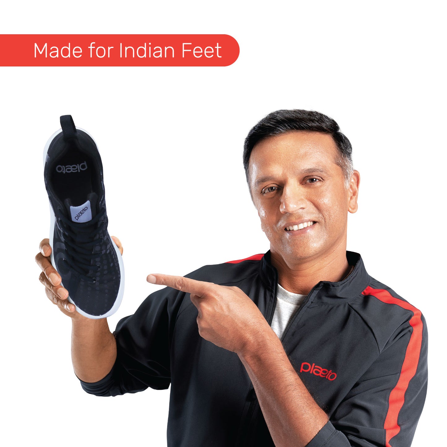 Slam Men's Sports Shoes - Black / Black