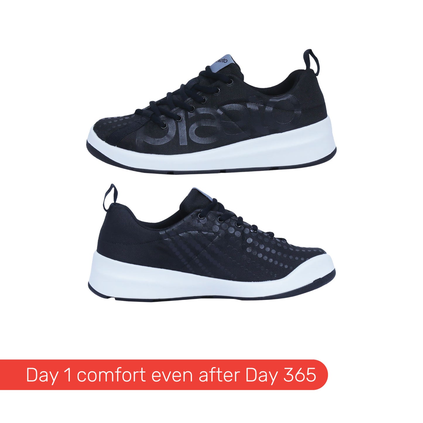 Slam Men's Sports Shoes - Black / Black