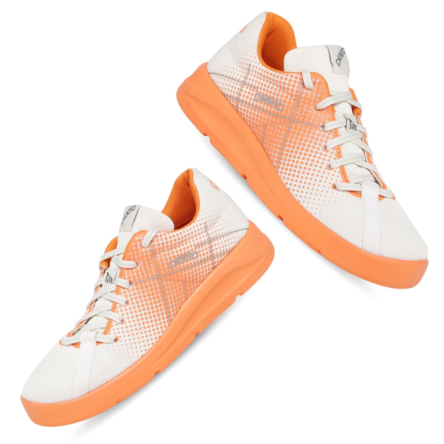 Block 5 Women's Multiplay Sneakers - White / Orange