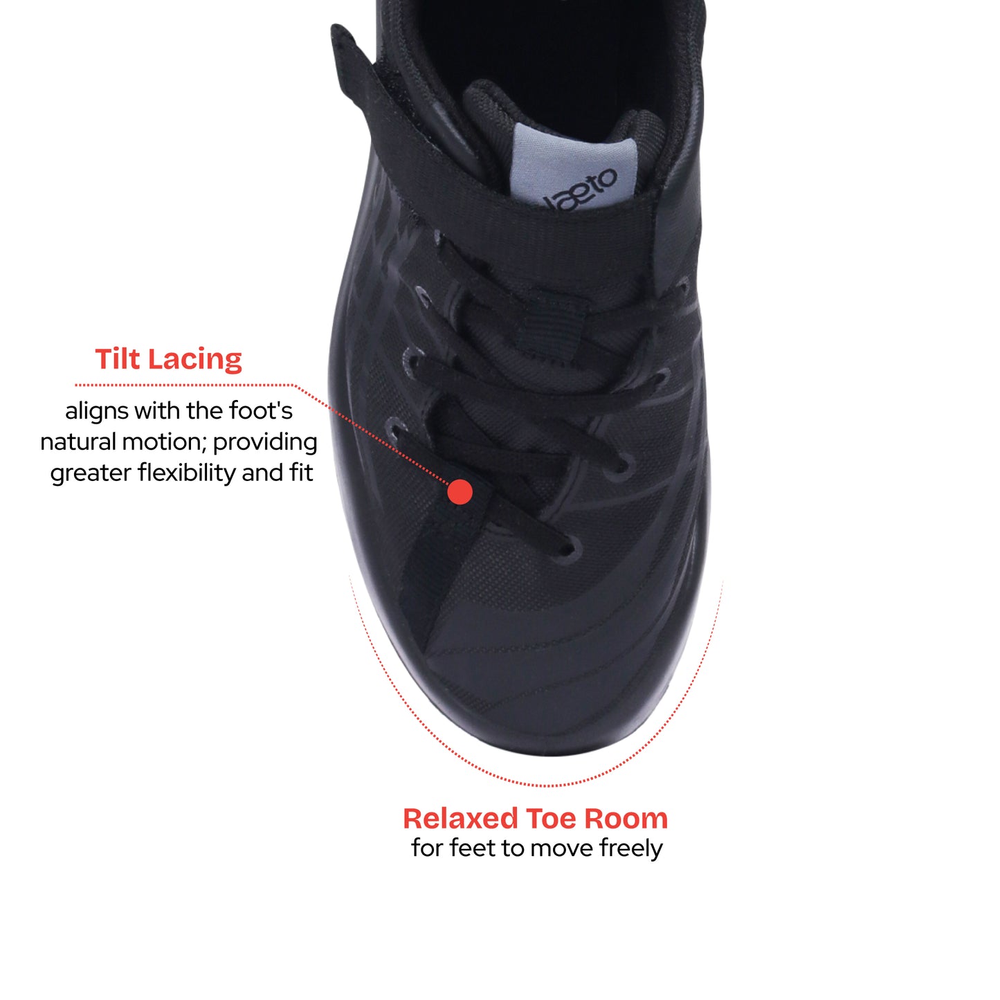 Nova Multiplay School Shoes (1 - 4 UK) - Black