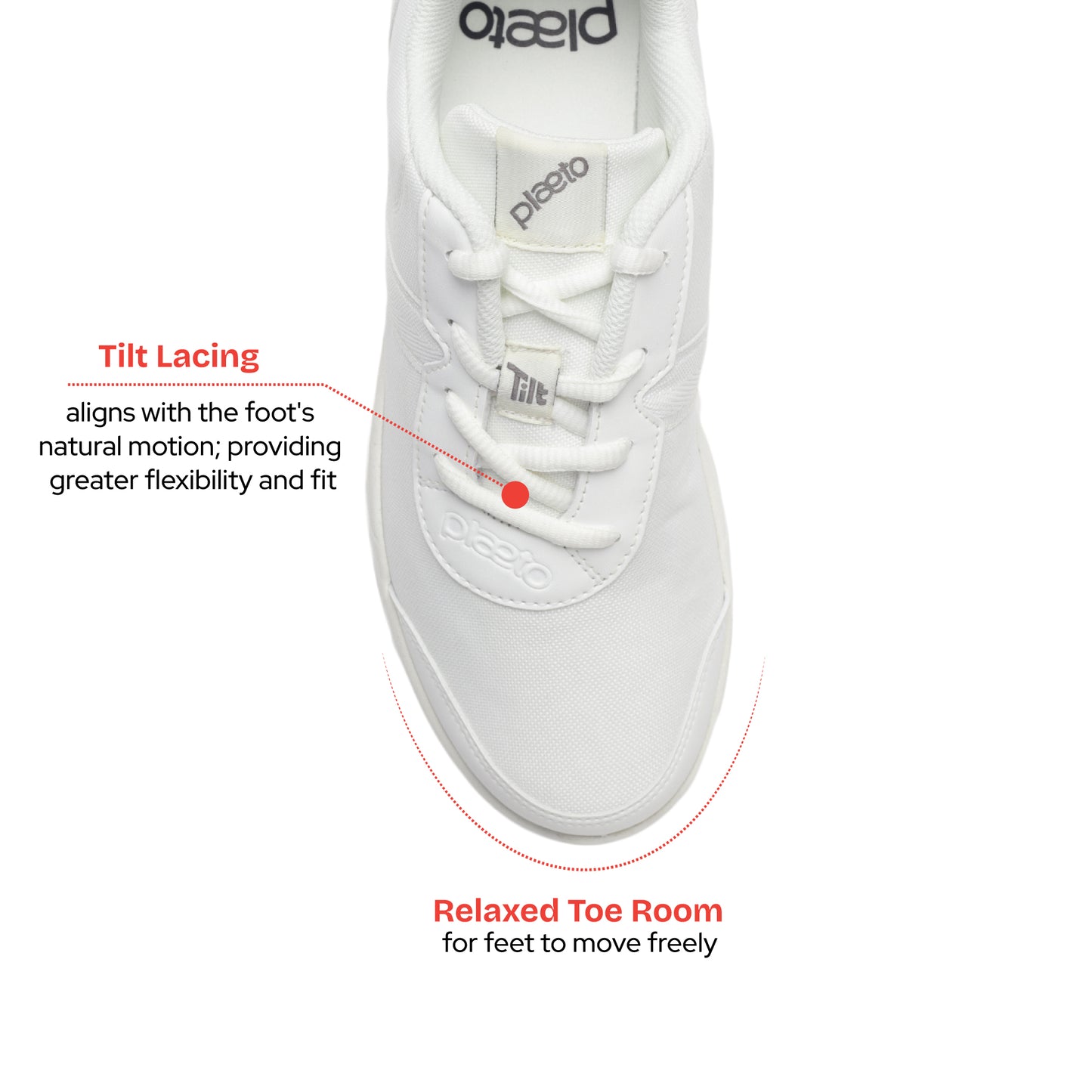 Aspire Multiplay School Shoes (5 - 12 UK) - White