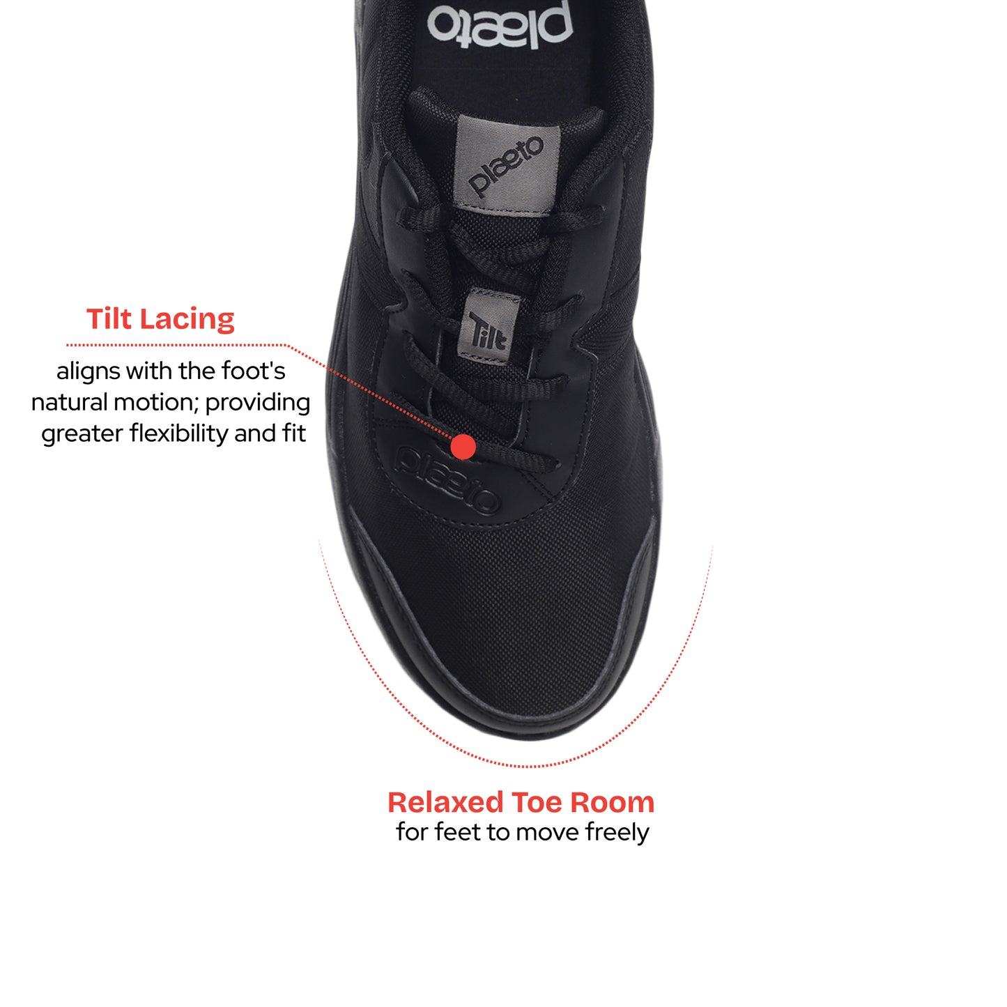 Aspire Multiplay School Shoes (5 - 12 UK) - Black