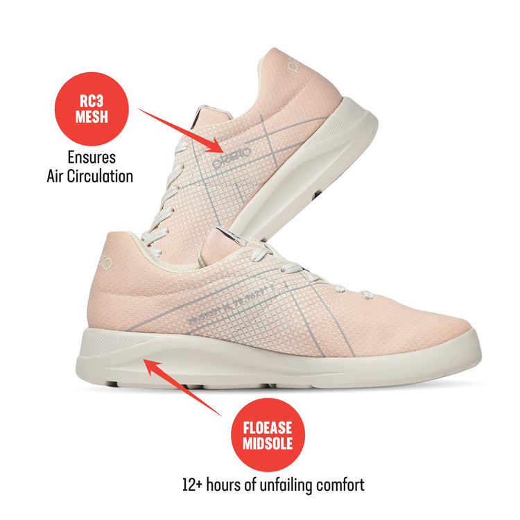 Block 5 Women's Multiplay Sneakers - Pink / White
