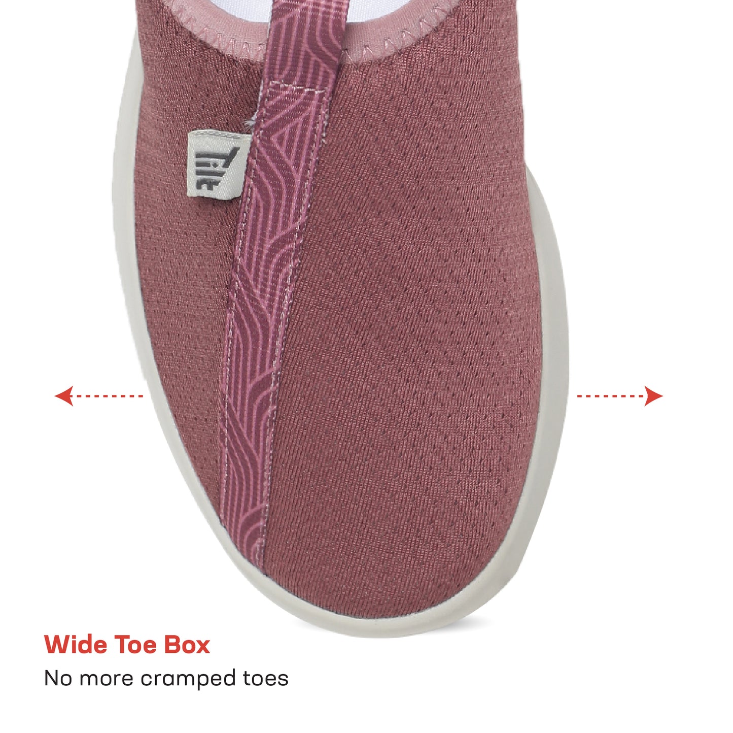 EZPlay Slip Ons for Women- Pink / Pink