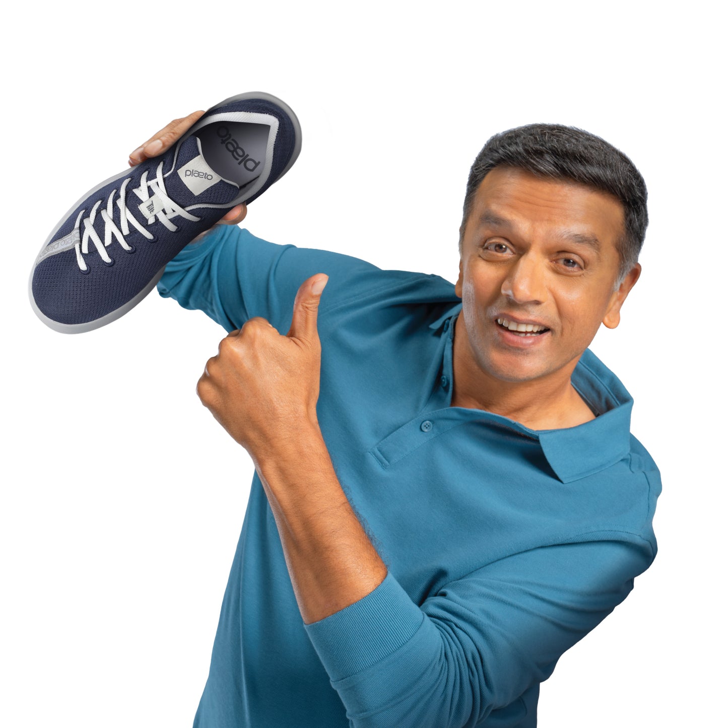 Casual Everyday Air Mesh Sneakers for Men - Ace Navy