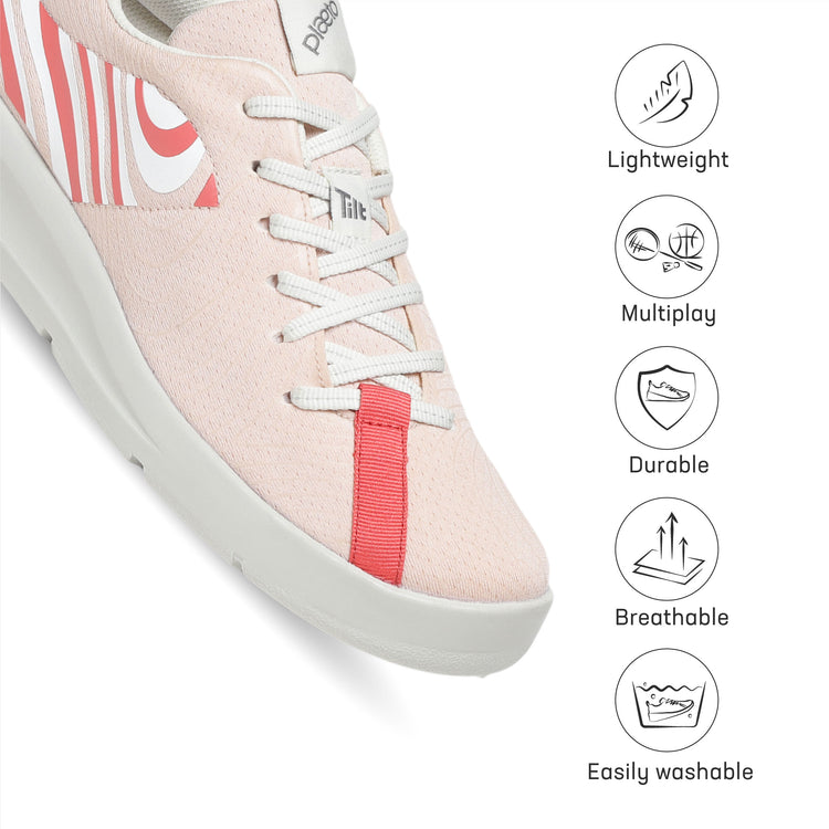 Coast Women's Multiplay Sneakers - Pink / White