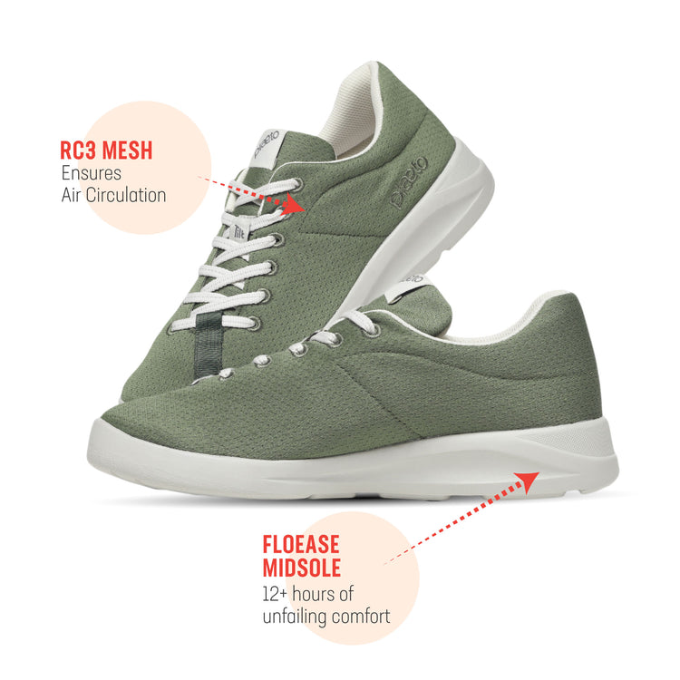 Ace Men's Multiplay Sneakers - Olive / Grey