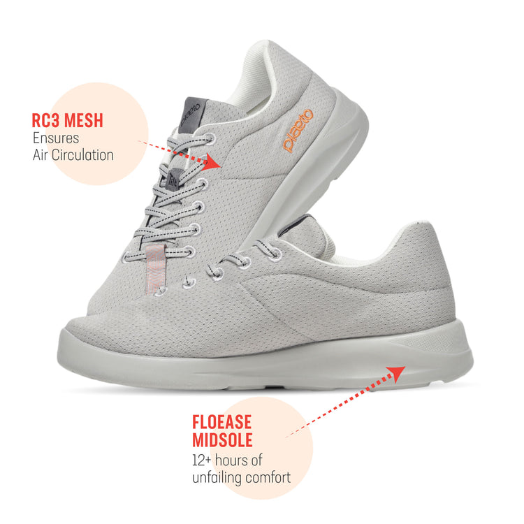 Ace Men's Multiplay Sneakers - Grey / Orange