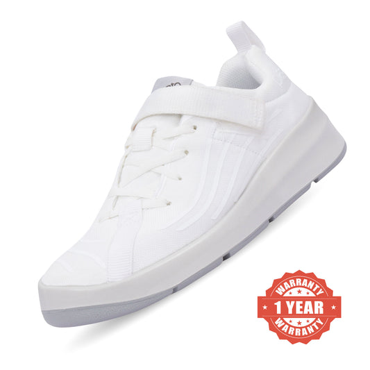 Nova Multiplay School Shoes (1 - 4 UK) - White