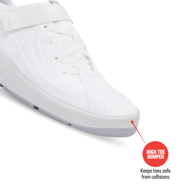 Nova Multiplay School Shoes (1 - 4 UK) - White
