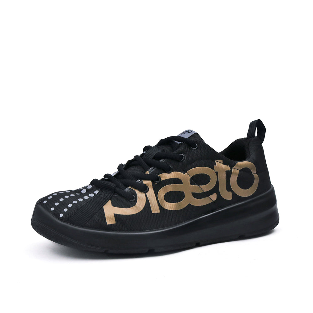 Slam Men's Sports Shoes - Black / Gold