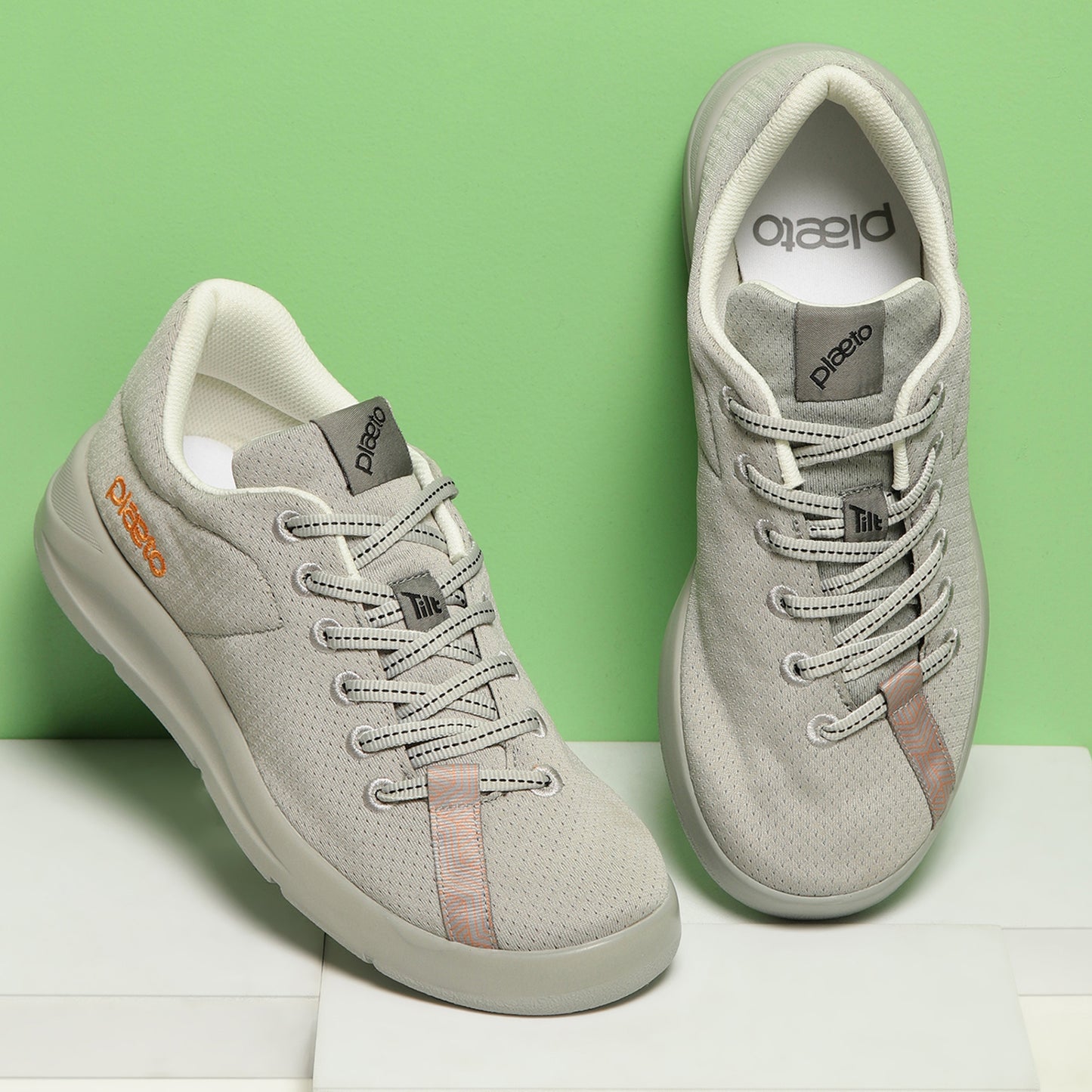 Ace Men's Multiplay Sneakers - Grey / Orange