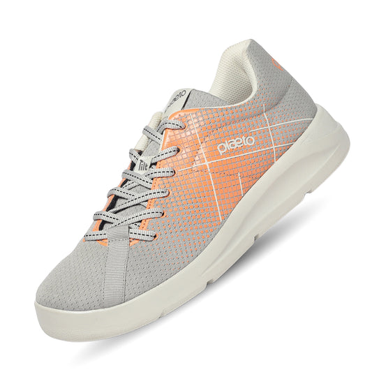Block 5 Men's Multiplay Sneakers - Grey / Orange