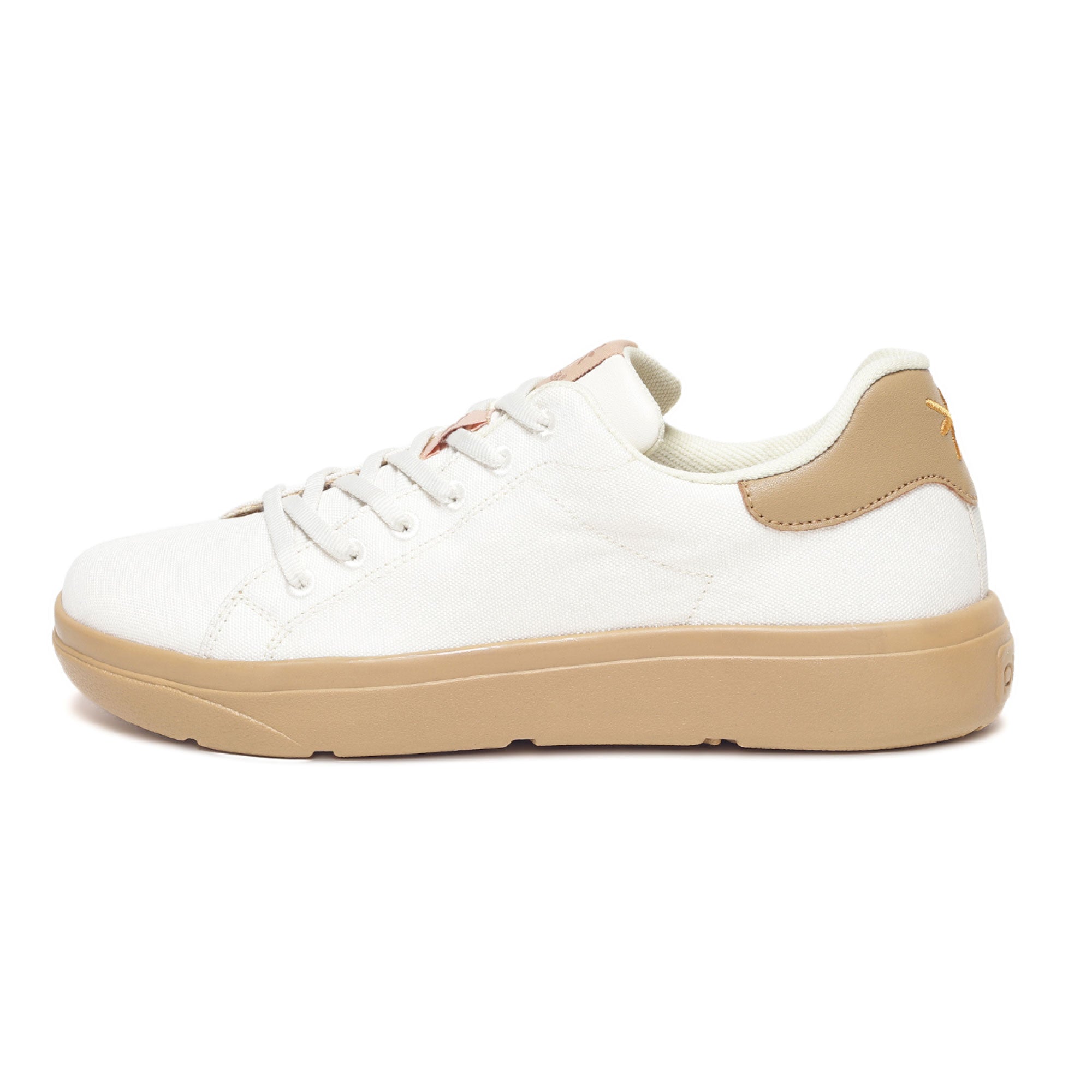 Plaeto Women's Off-White Sneakers Casual Comfortable Shoes
