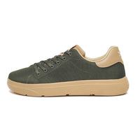 Classic Sneakers for Men - Olive / Honey