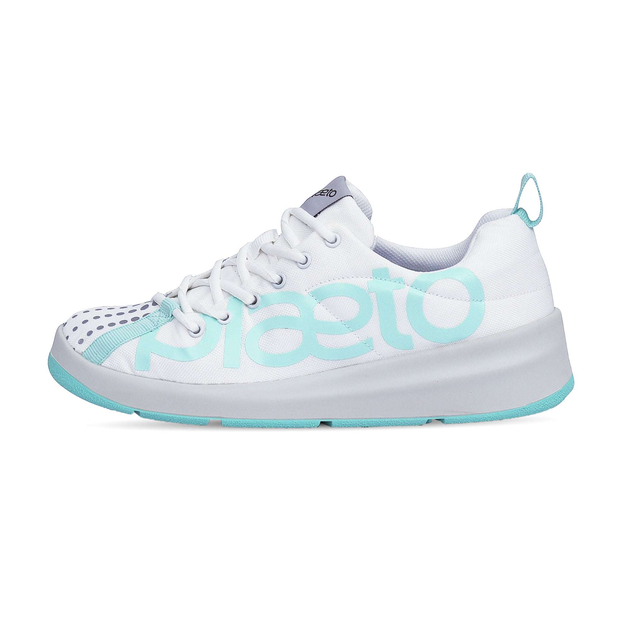 White Mint Unisex Sports Shoes Lightweight Stylish – Plaeto
