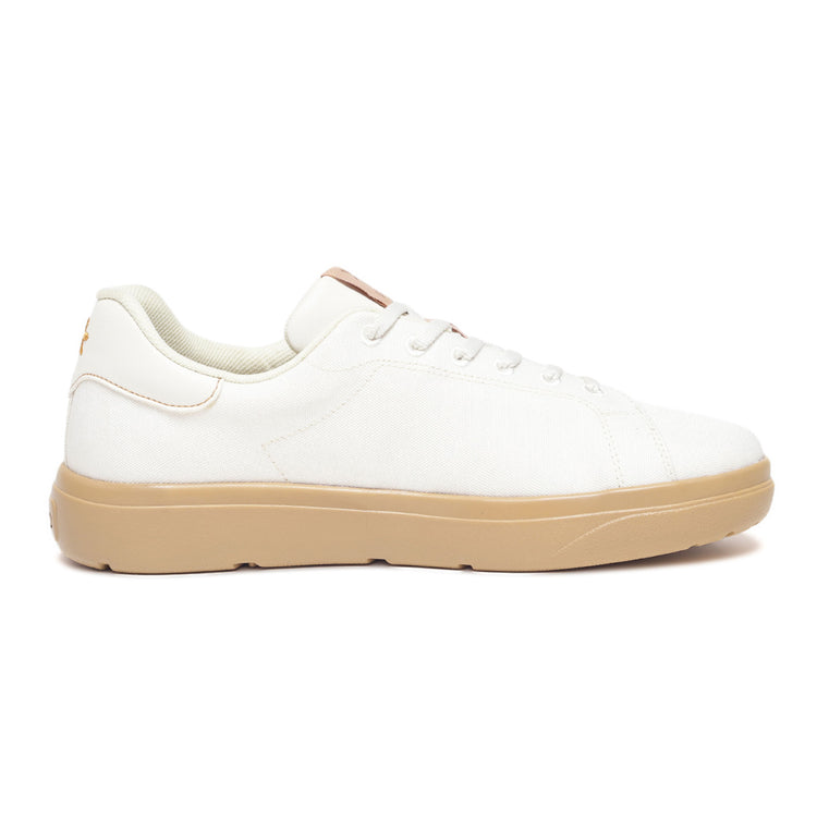 Classic Sneakers for Men - Off White / Honey