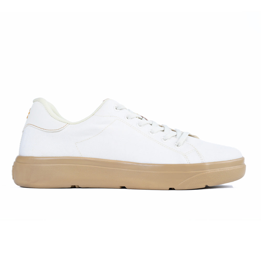 Classic Sneakers for Men - Off White / Honey