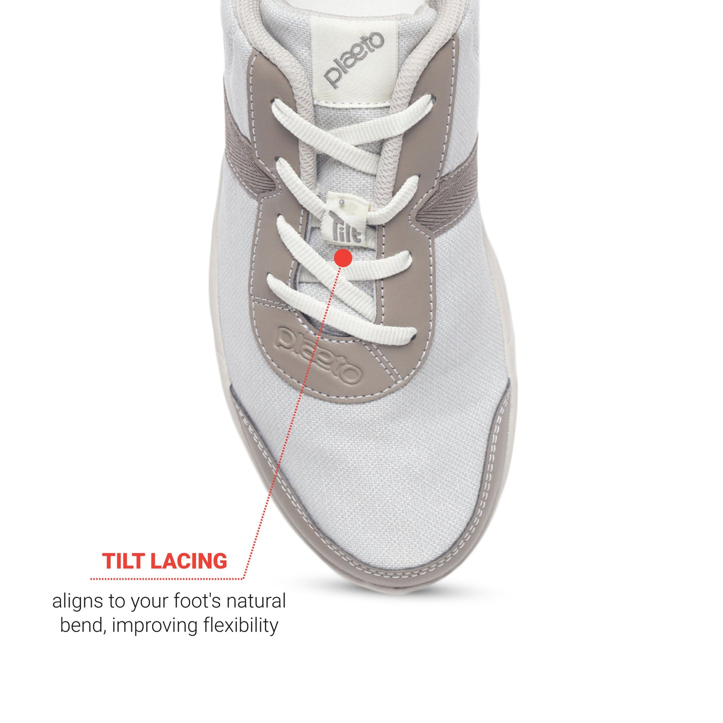 Aspire Leap Men's Sneakers - Grey / White