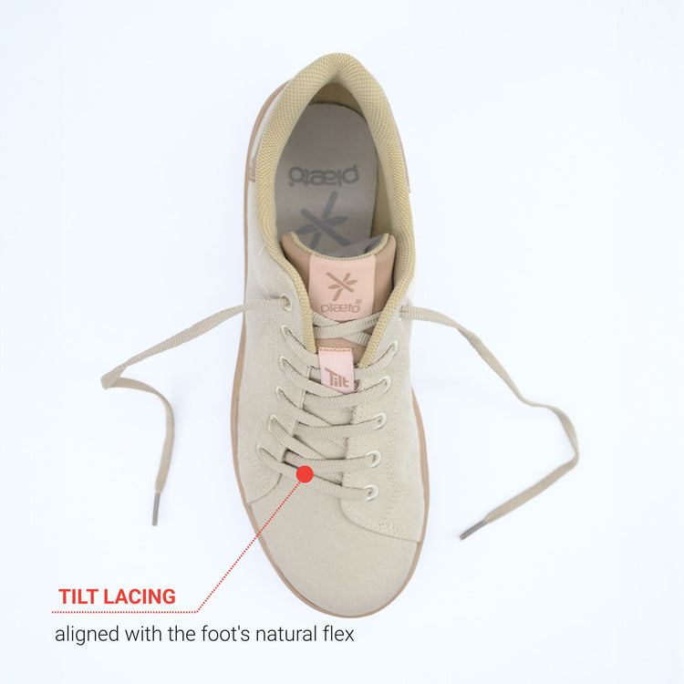 Classic Sneakers for Men - Beige / Honey