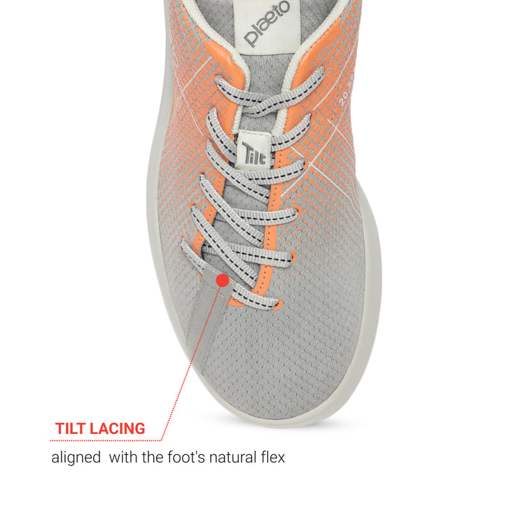 Block 5 Men's Sports Shoes - Grey / Orange