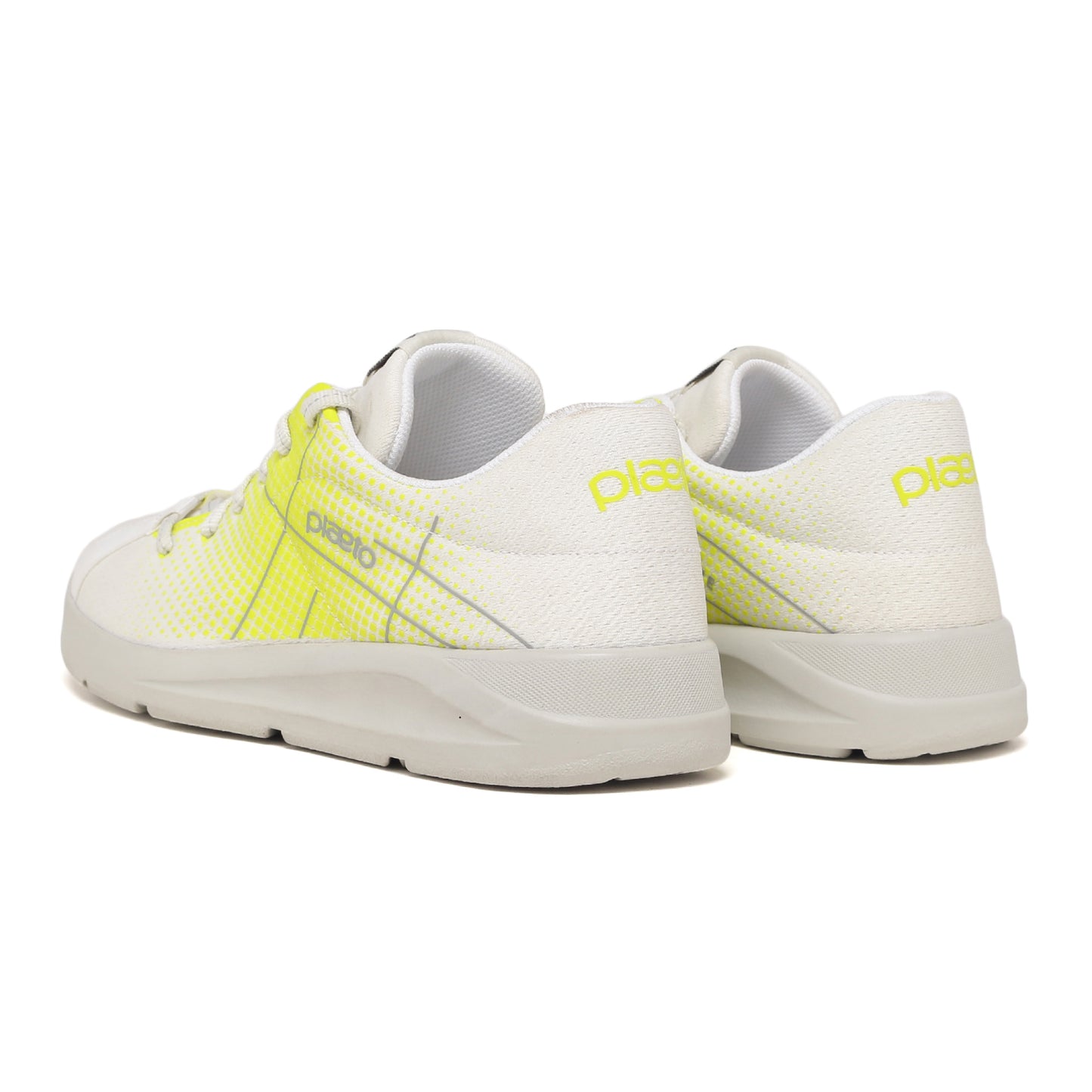 Block 5 Men's Sports Shoes - White / Lemon