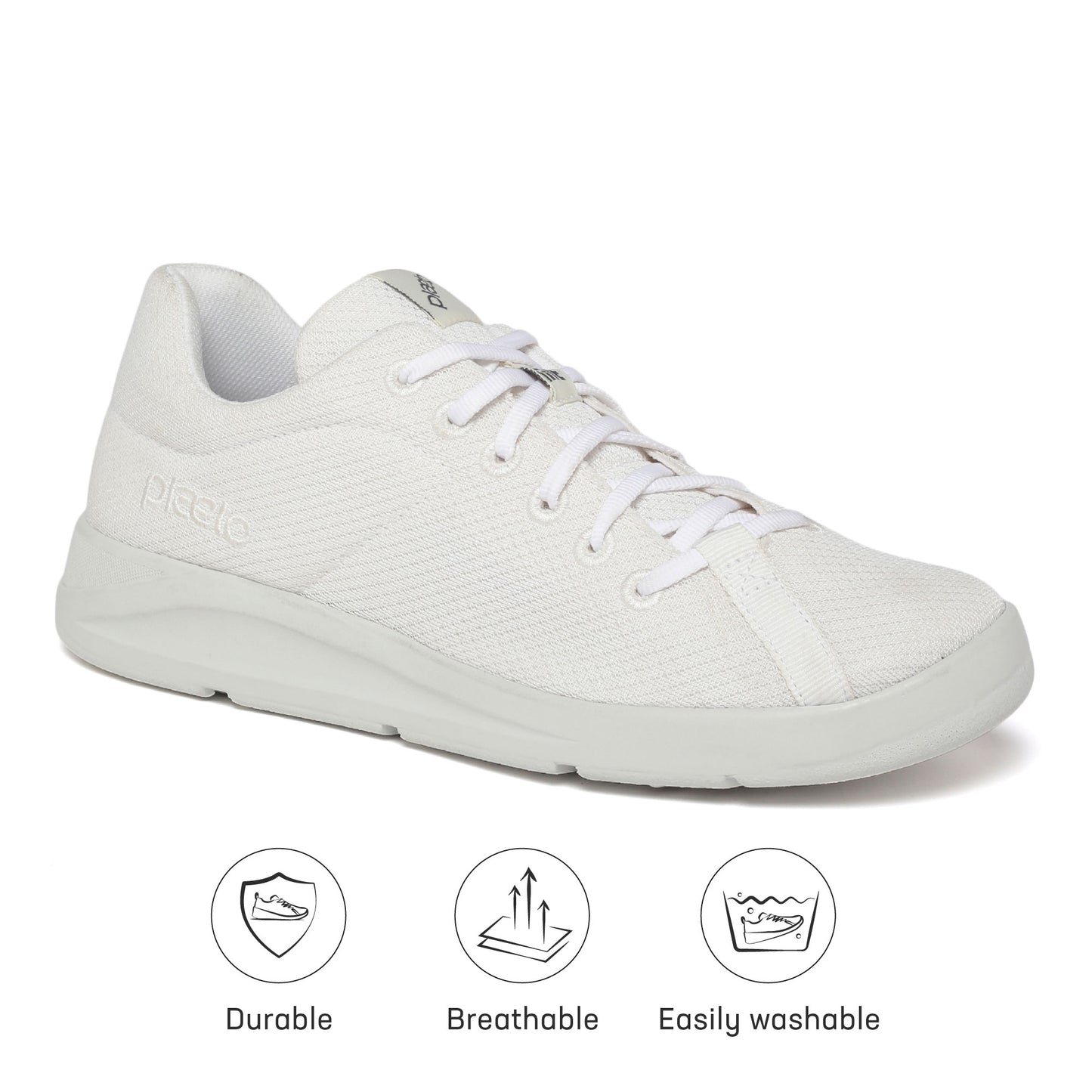 Classic Men's Sports Shoes - White