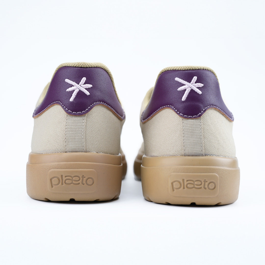 Classic Sneakers for Women - Beige / Honey