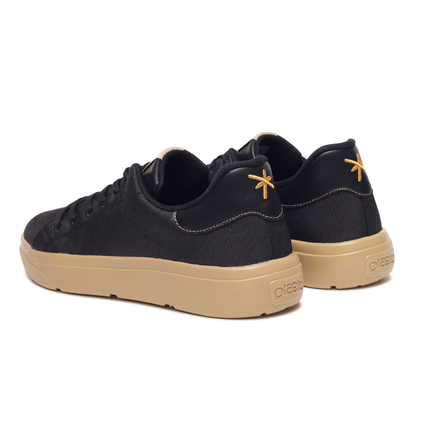 Classic Sneakers for Men - Black / Honey