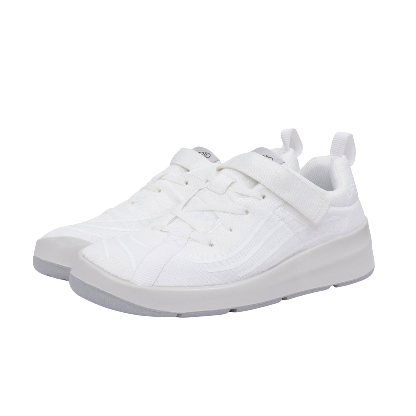 Nova Multiplay School Shoes (1 - 4 UK) - White