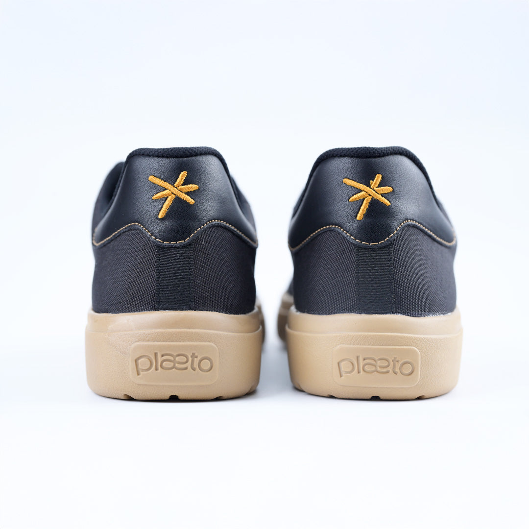 Classic Sneakers for Men - Black / Honey