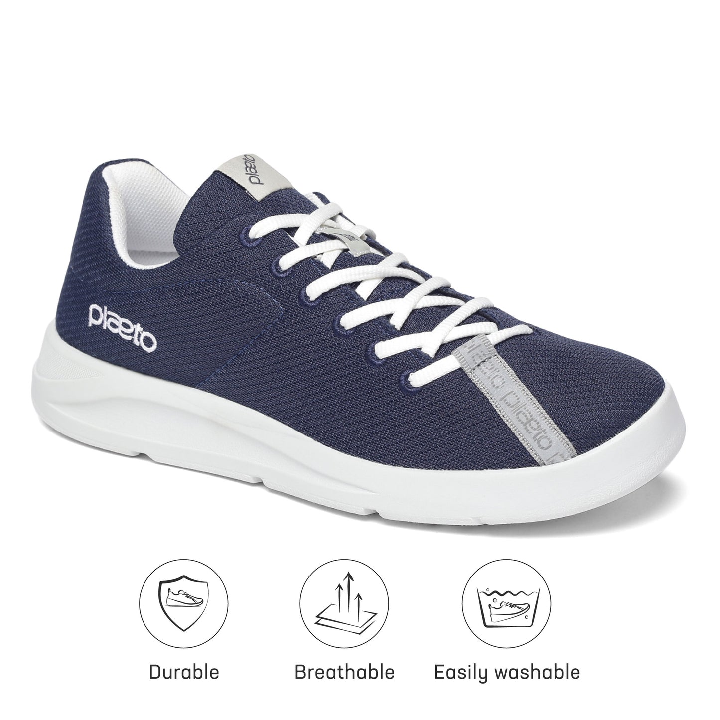 Ace Sports Shoes For Men- Navy Blue / Grey