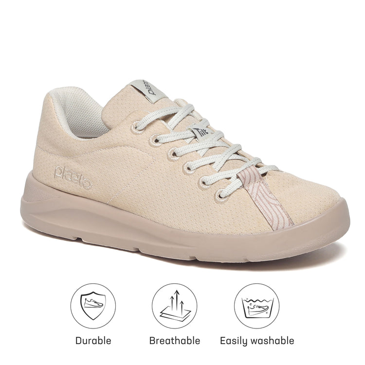 Aura Sports Shoes For Women - Beige / Brown