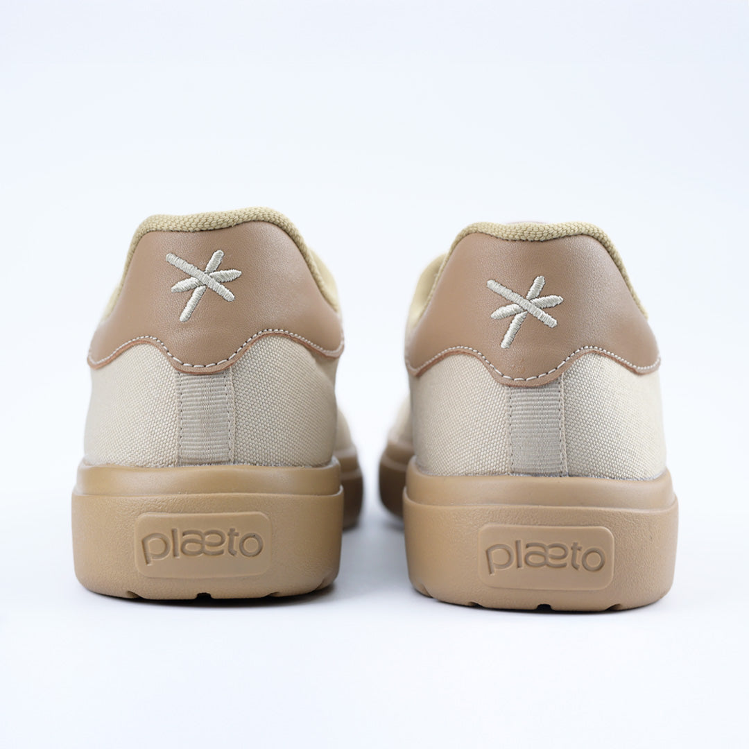 Classic Sneakers for Men - Beige / Honey