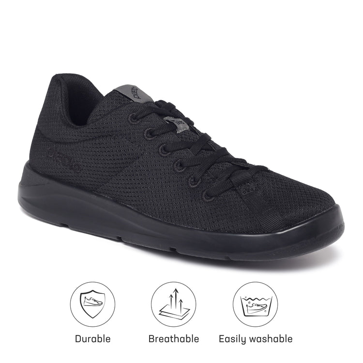 Classic Men's Sports Shoes - Black