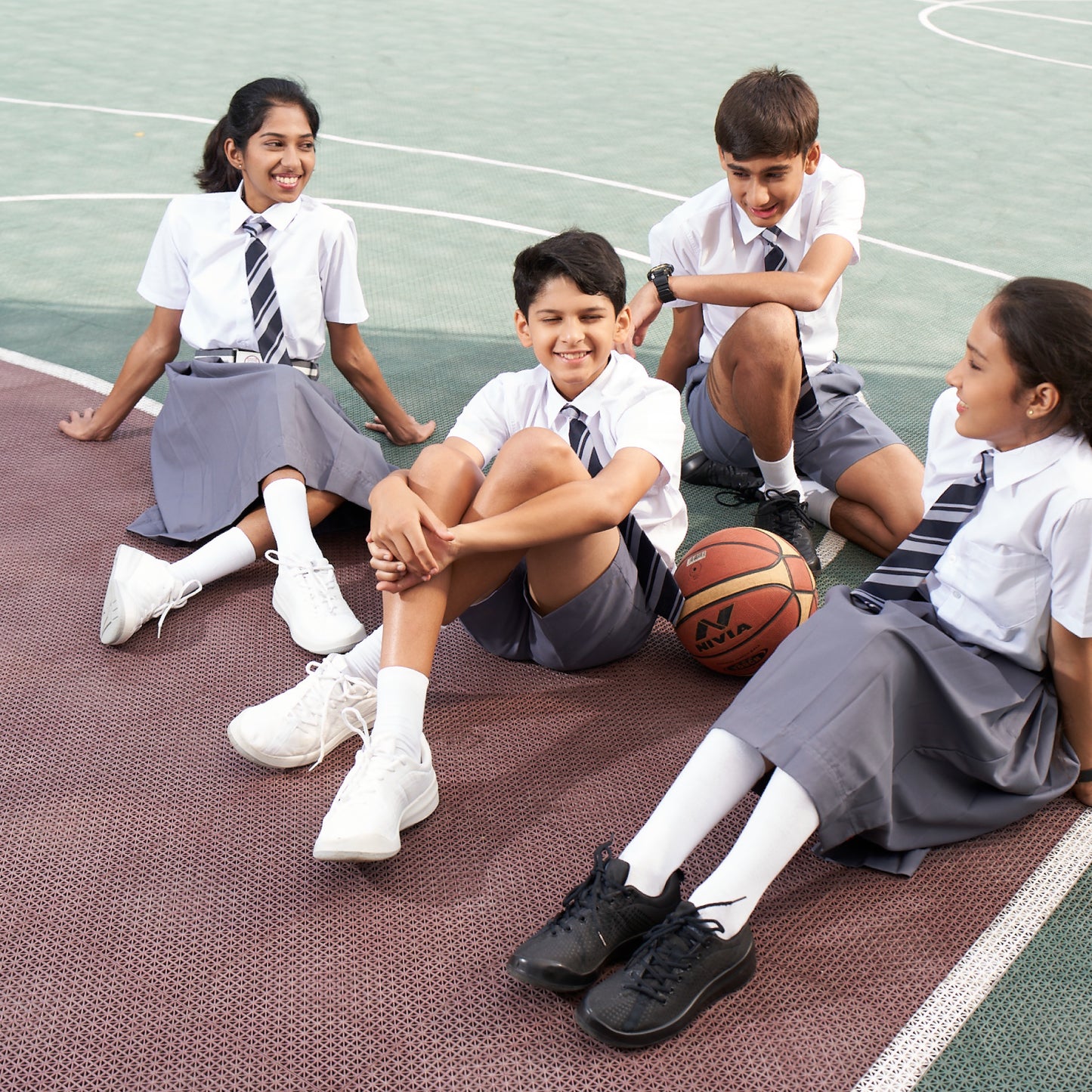 Nova Multiplay School Shoes (5 - 12 UK) - White