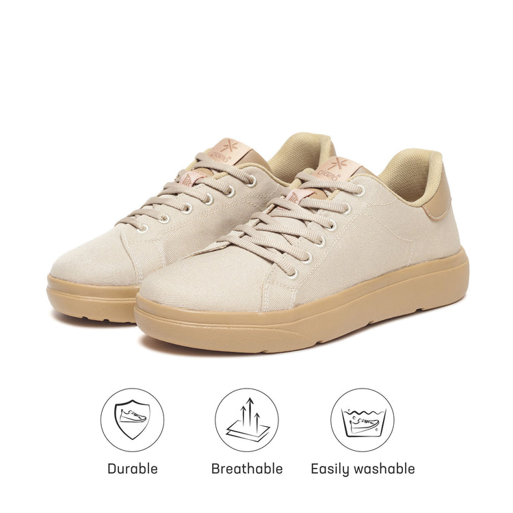 Classic Sneakers for Men - Beige / Honey