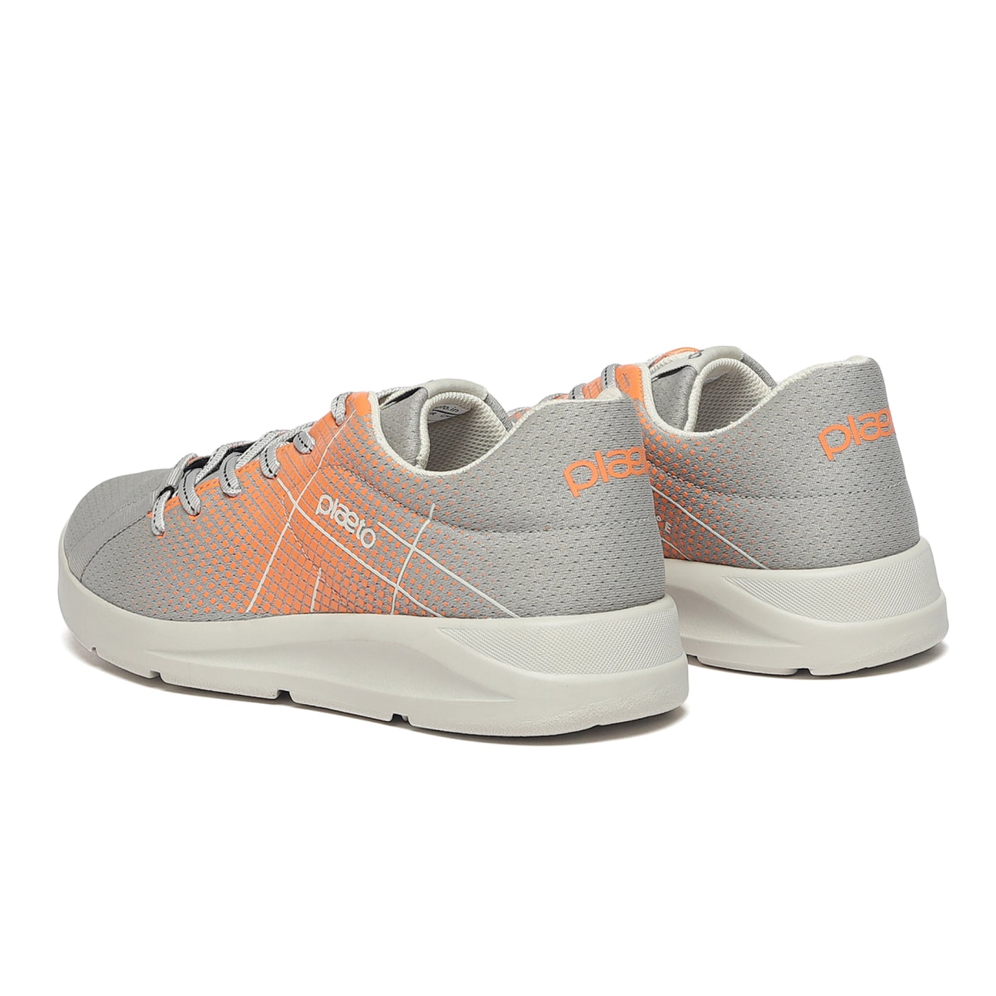 Block 5 Men's Sports Shoes - Grey / Orange