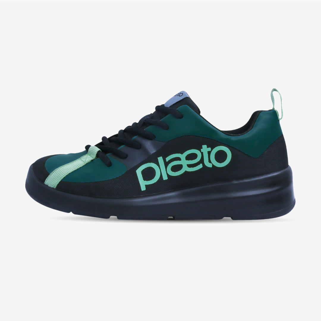 Drift Men's Multiplay Sports Shoes - Black / Malachite Green