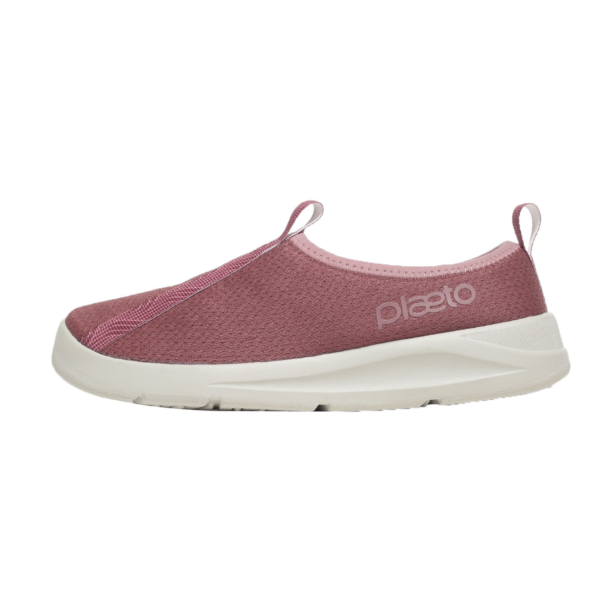 Pink Grey Slip On Shoes for Women | Lightweight & Stylish – Plaeto