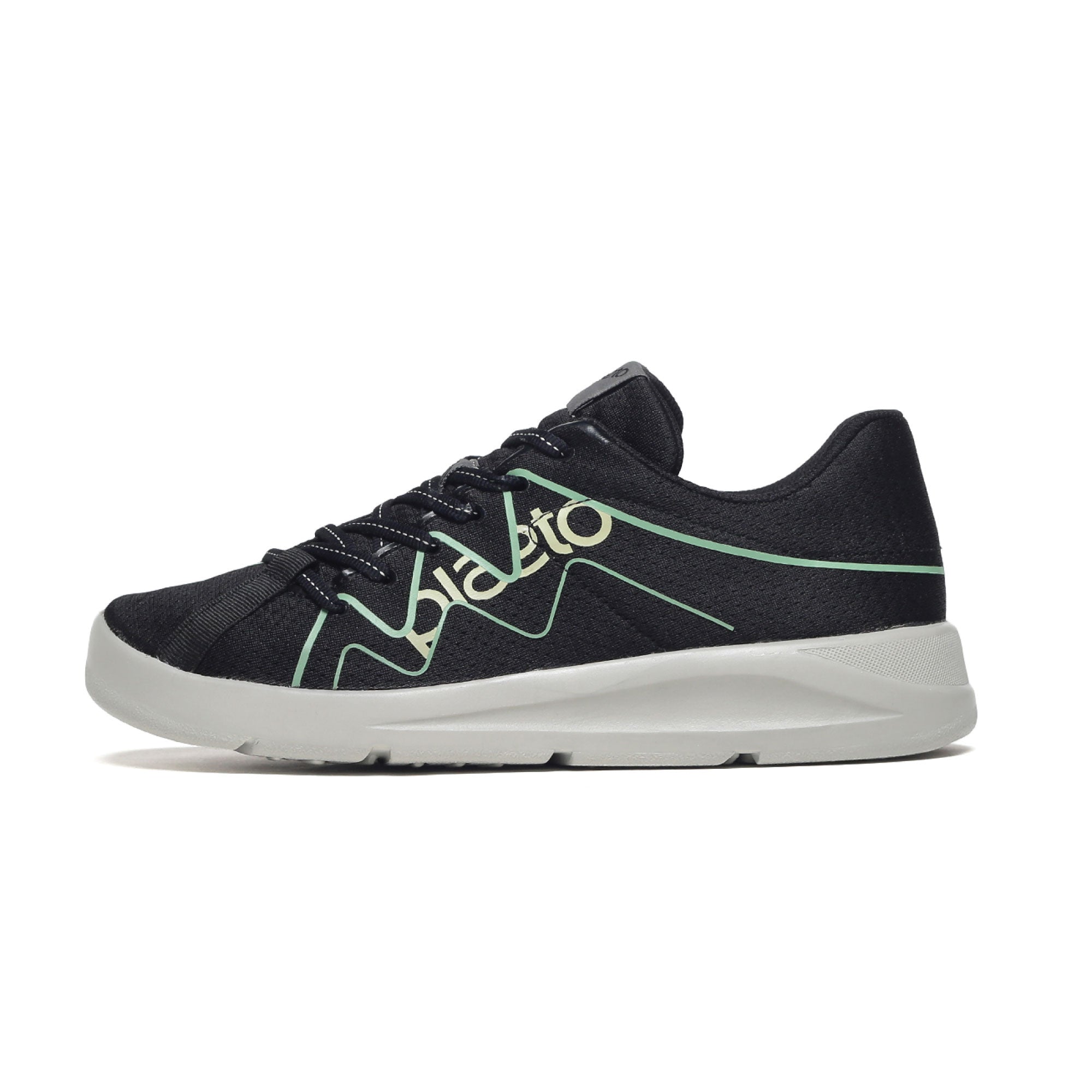 Black Mint Sports Shoes for Men | Lightweight & Trendy – Plaeto