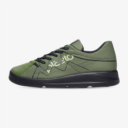 Gully Men's Sports Shoes - Olive / Black