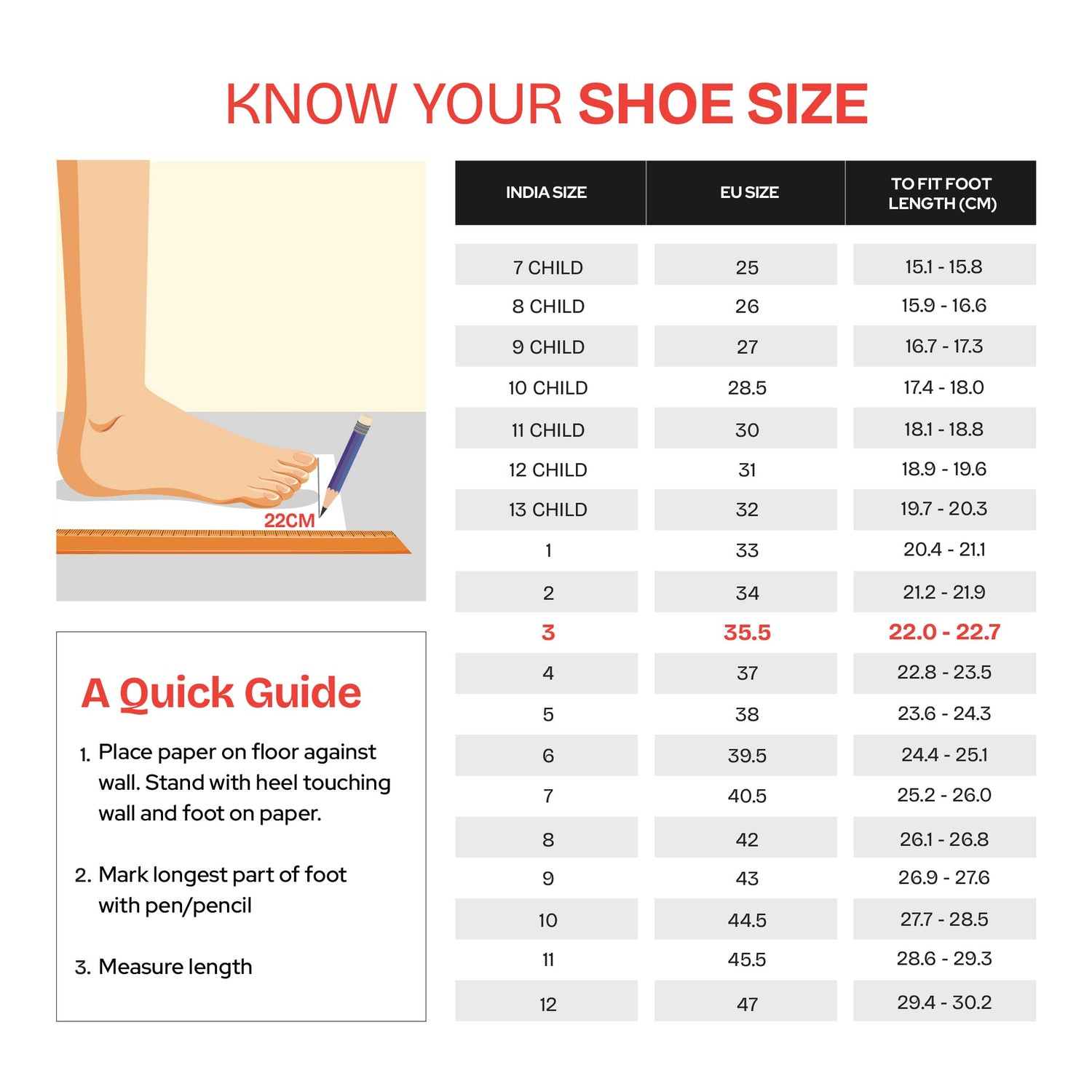 size guide