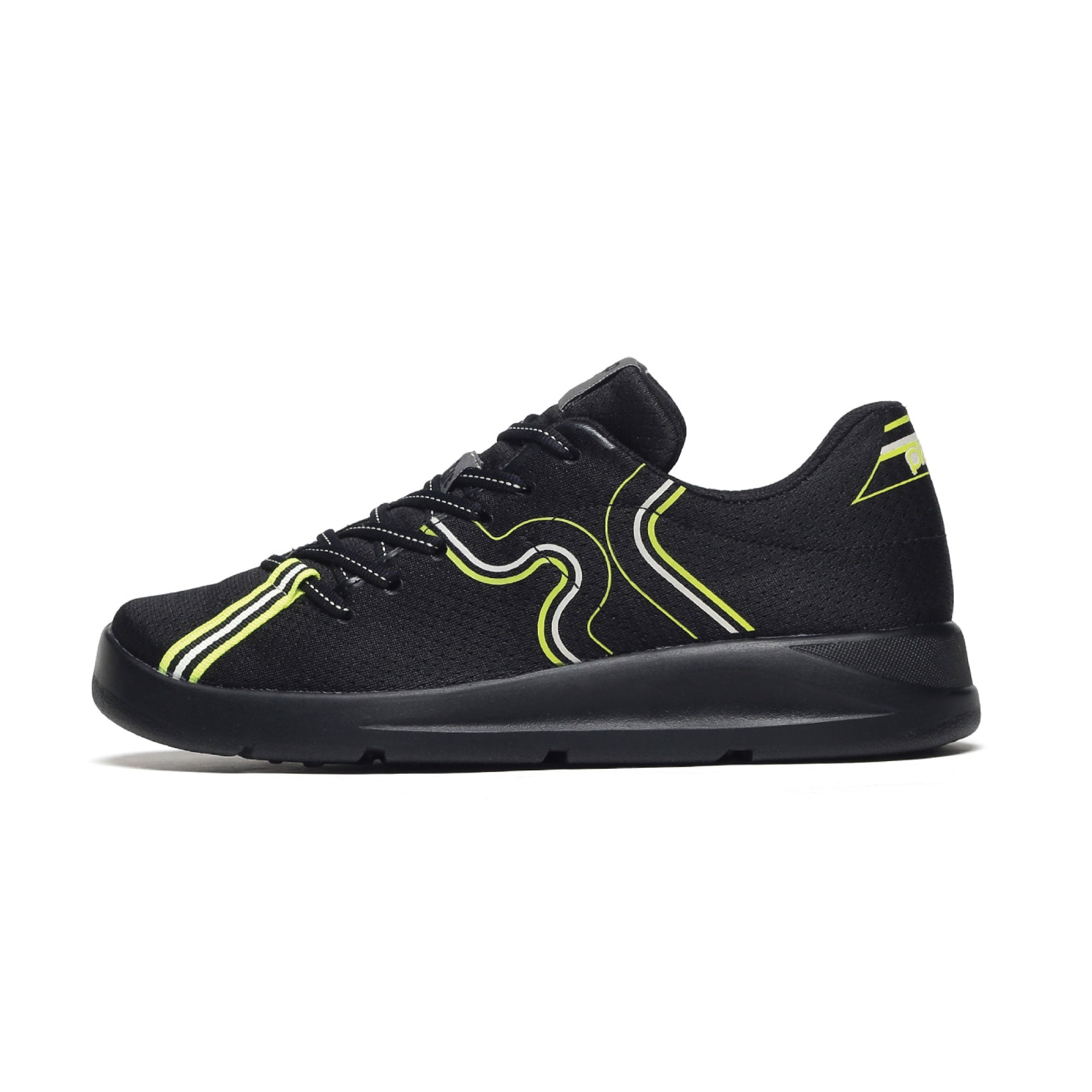 靴 ballaholic asphalt rooots Black Yellow Sports Shoes for Men | Stylish & Lightweight – Plaeto