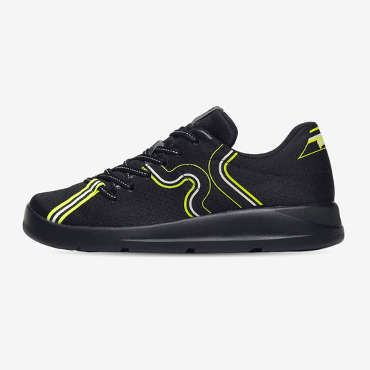 Route 44 Men's Multiplay Sports Shoes - Black / Yellow