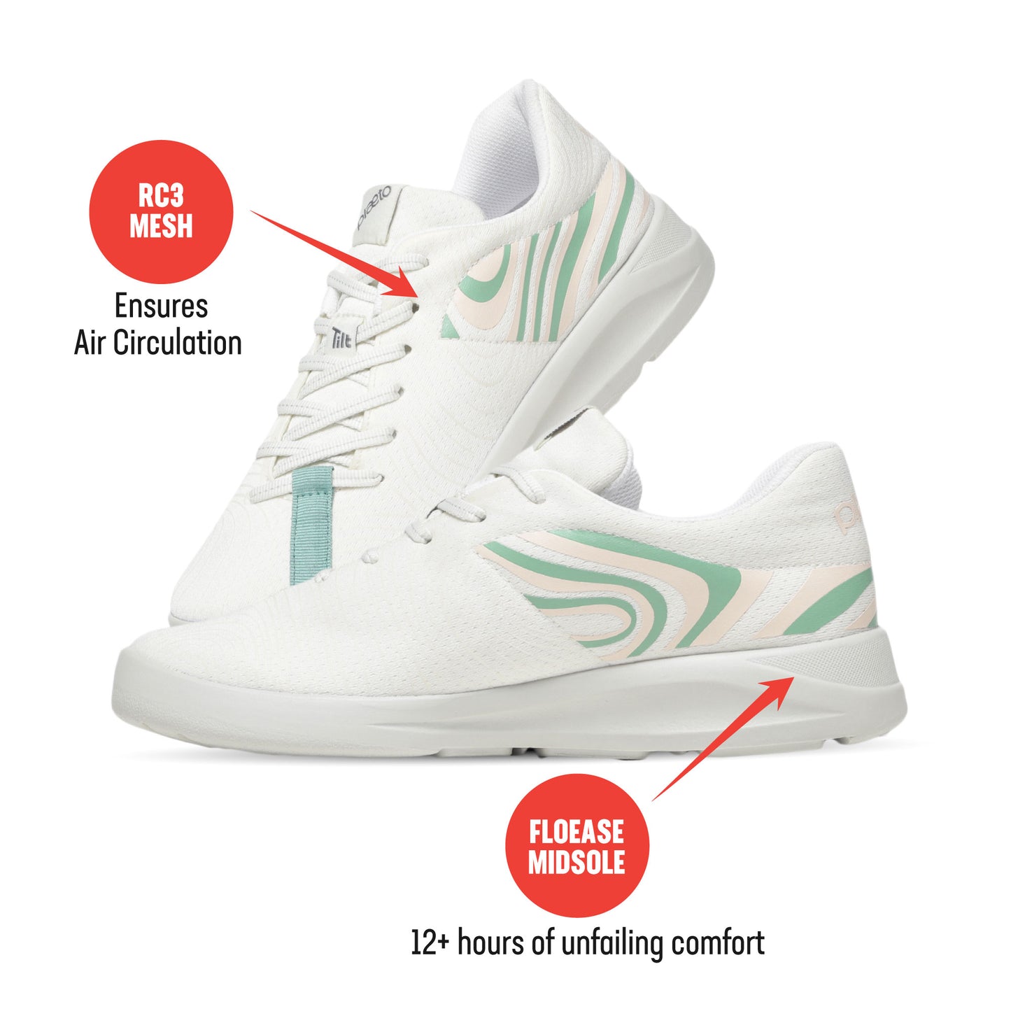 Coast Women's Multiplay Sneakers - White / Beige