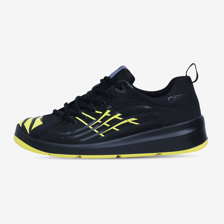 Nova Men's Sports Shoes - Black / Yellow