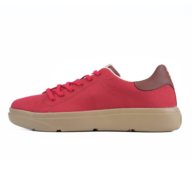 Classic Sneakers for Women - Red / Honey