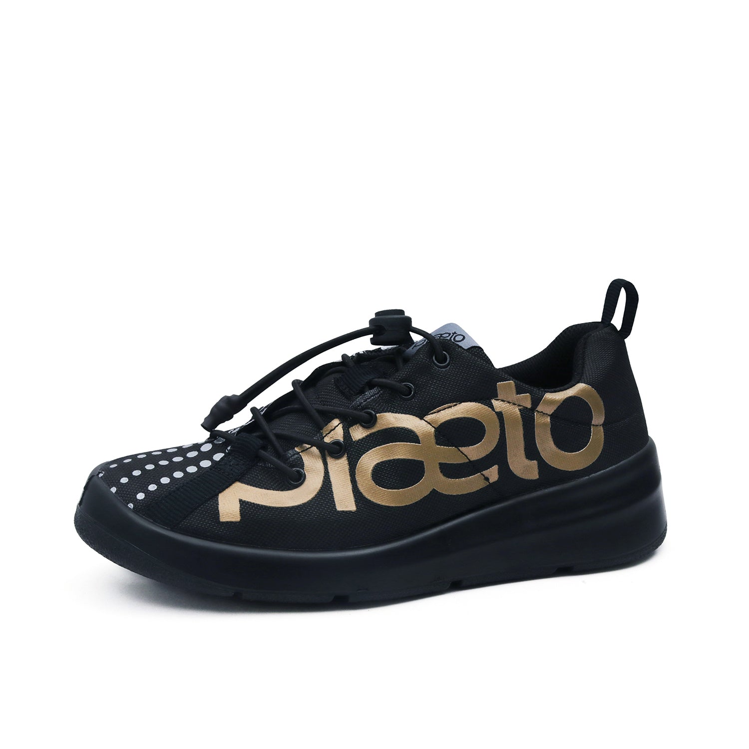 Slam Kids Multiplay Sports Shoes - Black / Gold