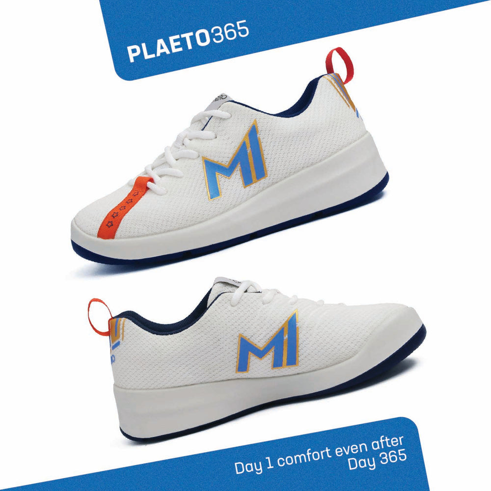 Plaeto MI Sports Shoes - Blizzard White